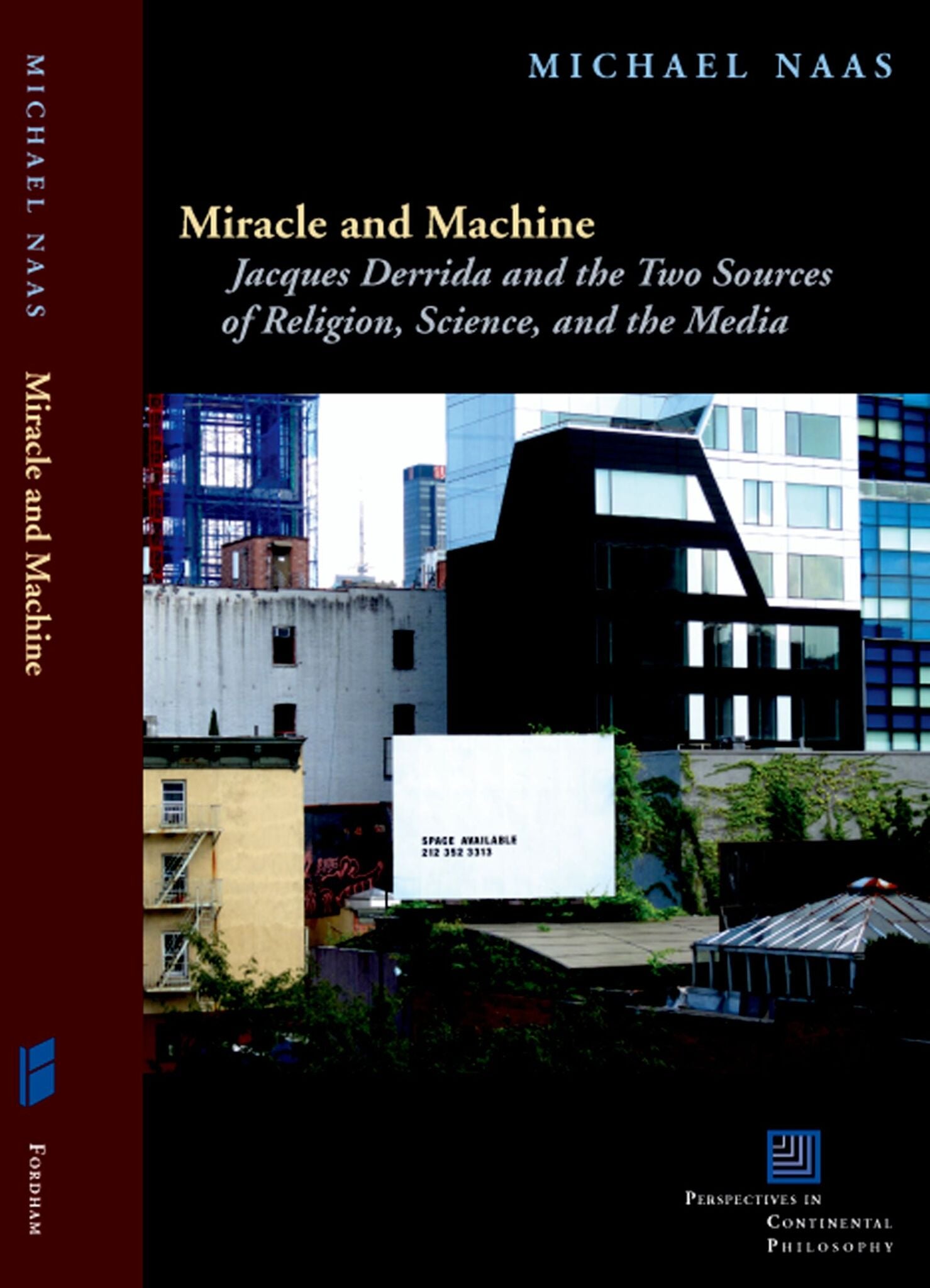 Cover image for Miracle and Machine ISBN 9780823239979